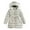 White, variant on XEGLSBU Girls Coats Size 14 16 Winter Girls Winter Down Padded Coat Warm Thickened Lined Hooded Jacket Outerwear for Cold Weather Fashion Toddler Girls' Outerwear Jackets & Coats White Size 8-9 Years