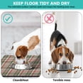 thumbnail image 4 of Dog Food Mat for Pet Dog Food Mat, Dog Mat for Food and Water, Pet Dog Cat Bowl Mat, No-Slip Absorbent Water Feeding Mat with Red Green Buffalo Plaid,16inx24in, 4 of 7