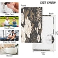 thumbnail image 2 of Dreamtimes Peonies and Roses Print Pure Cotton Hand Towels for Bath Decorative Guest Towels Fingertip Towels for Bathroom Spa Gym, 2-Piece, 16 x 28 inches, 2 of 7