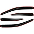 thumbnail image 5 of CCIYU Window Visors Side Window Deflector Window Deflector Sun Rain Guard 4Pcs Set Replacement fit for 2001-2005 For Honda Civic 4 Dr Sedan Slim, 5 of 5