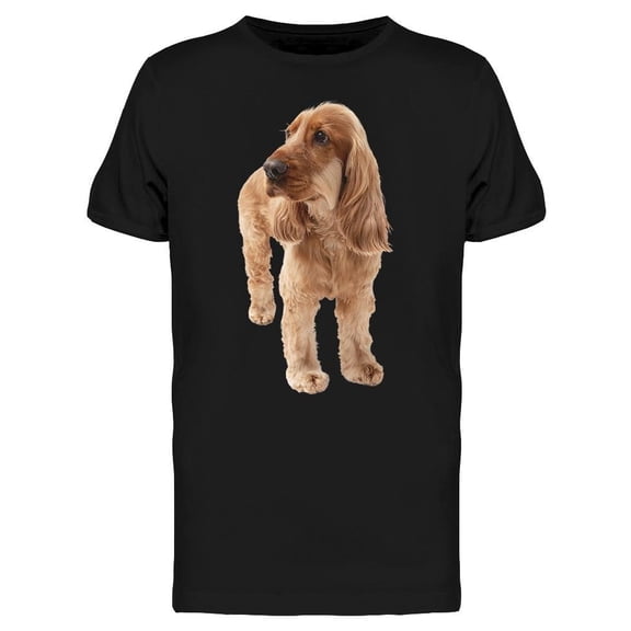 English Cocker, Looking At Side Tee Men's -Image by Shutterstock