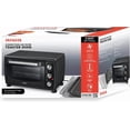 thumbnail image 4 of Aiwa Convection Toaster Oven, Countertop Oven with Bake, Toast, & Broil Functions, 1400W, Black, 4 of 7