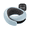 Max Sky Blue, variant on Travel Pillow, 100% Pure Memory Foam Airplane Pillow Neck Support Ergonomic Design for Sleeping Plane Car Train Office Flight, Gray