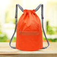 thumbnail image 3 of Bolsas De Deporte Bolsas deportivas con cordón Mochila cómoda para exteriores Ciclismo al aire libre (naranja), 3 of 6