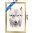 thumbnail image 2 of Wolf - Trees Wall Poster, 22.375" x 34", 2 of 4
