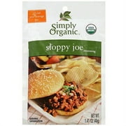 Simply Organic Sloppy Joe Seasoning, 1.41 oz (Pack of 12)
