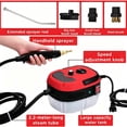 thumbnail image 4 of 2500w Handheld High-Temperature Pressurized Steam Cleaner With 6 Adjustable Levels, Portable Multi-Surface Steam Cleaner For Kitchen, Bathroom, Furniture, Car & Window Cleaning, 4 of 7