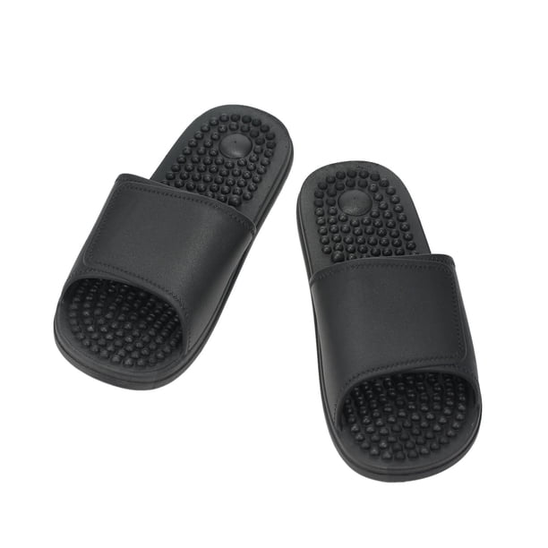 Zapatillas de masaje de acupresión, masajeador de pies, zapatillas de masaje de acupuntura con piedra de Jade, zapatos, sandalias de reflexología para hombres y mujeres