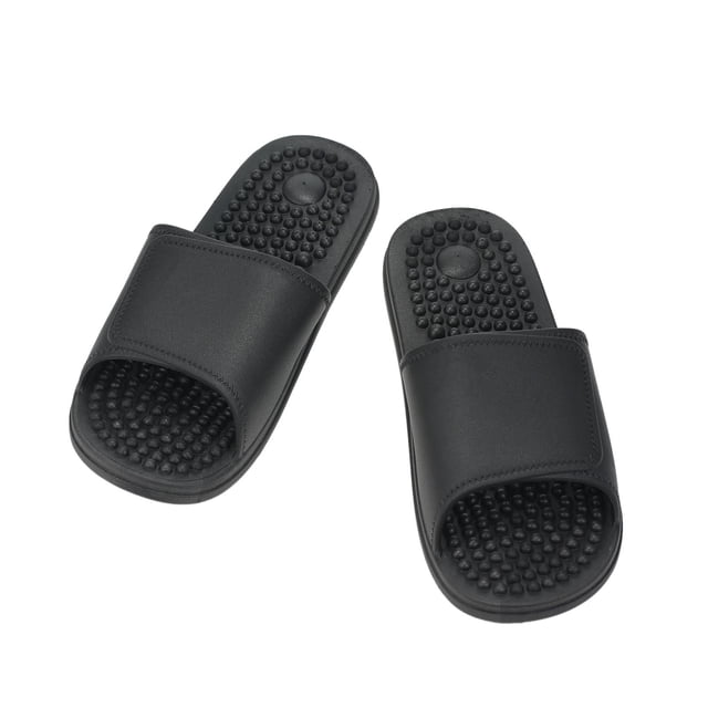 Zapatilla de masaje de acupresión, masajeador de pies, zapatillas de masaje de acupuntura con piedra de Jade yeacher Zapatillas
