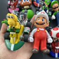 thumbnail image 4 of Super Mario Pull Back Car Green Yoshi Donkey Kong Bowser Luigi Toad Princess Peach figura de acción juguetes Anime Game Doll, regalo para niños, 4 of 5