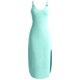 thumbnail image 4 of Vestido Largo de Manga Larga para las Mujeres Color Sólido Cuello Redondo Suelto Medio Ternera Vestido de Noche, Vestido Casual de Manga Larga para las Mujeres, 4 of 5
