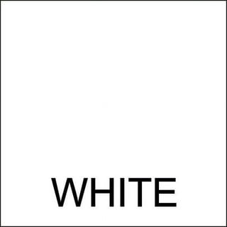 Matte White Vinyl Adhesive Roll 12 by 15 FEET, Permanent White