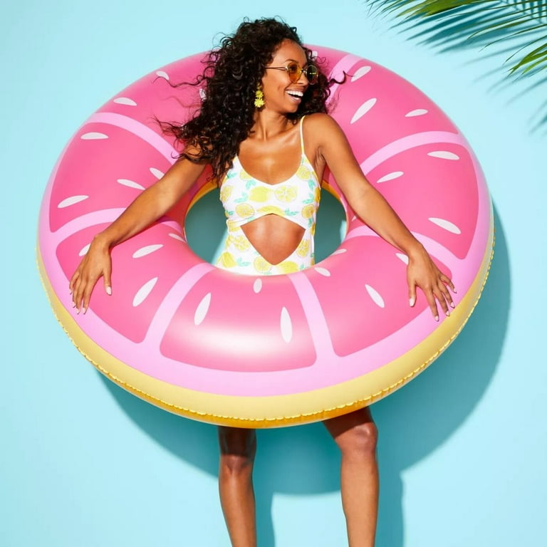 Lemon hotsell pool float