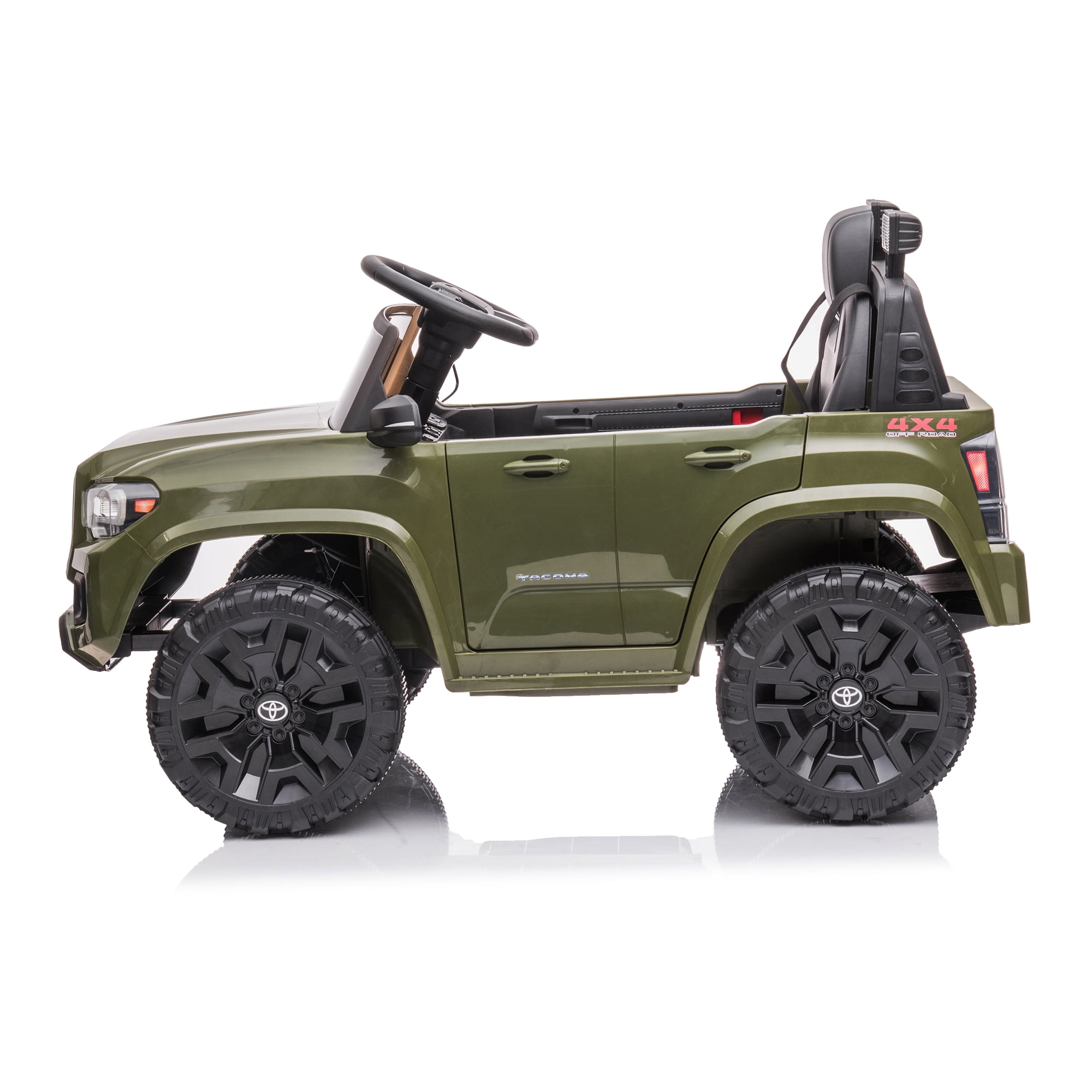 CIPACHO 12V Electric Cars for Kids, Licensed Toyota Tacoma Ride On Car, Remote Control Truck Car for Boys Girls, Battery Powered Kids' Vehicles with MP3, FM, LED Lights, Green CIPACHO 12V Electric Cars for Kids, Licensed Toyota Tacoma Ride On Car, Remote Control Truck Car for Boys Girls, Battery Powered Kids' Vehicles with MP3, FM, LED Lights, Green