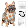 thumbnail image 3 of Sikiie Sunflowers 5 Dog Hoodie,Dog Clothes,Dog Sweatshirt ,Dog Shirt, Dog Clothes for Puppy Kitten Small Dogs Cats-XX-Large, 3 of 7