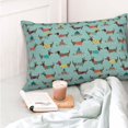 thumbnail image 4 of Balery Dachshund Dog Puppy Funda de Cojín Estampada, Regalos para Mujeres, Regalos de Amor para Ella, Regalos para Novia o Esposa, Funda de Almohada-20"x30", 4 of 6