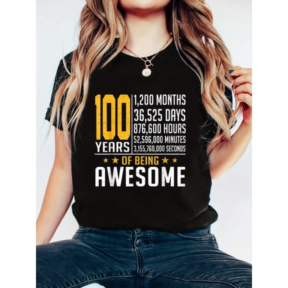 100th Birthday Shirt 100 Years Old