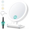 thumbnail image 1 of Espejo de aumento B Beauty Planet 30X/1X con luz, plegable, 1 of 8