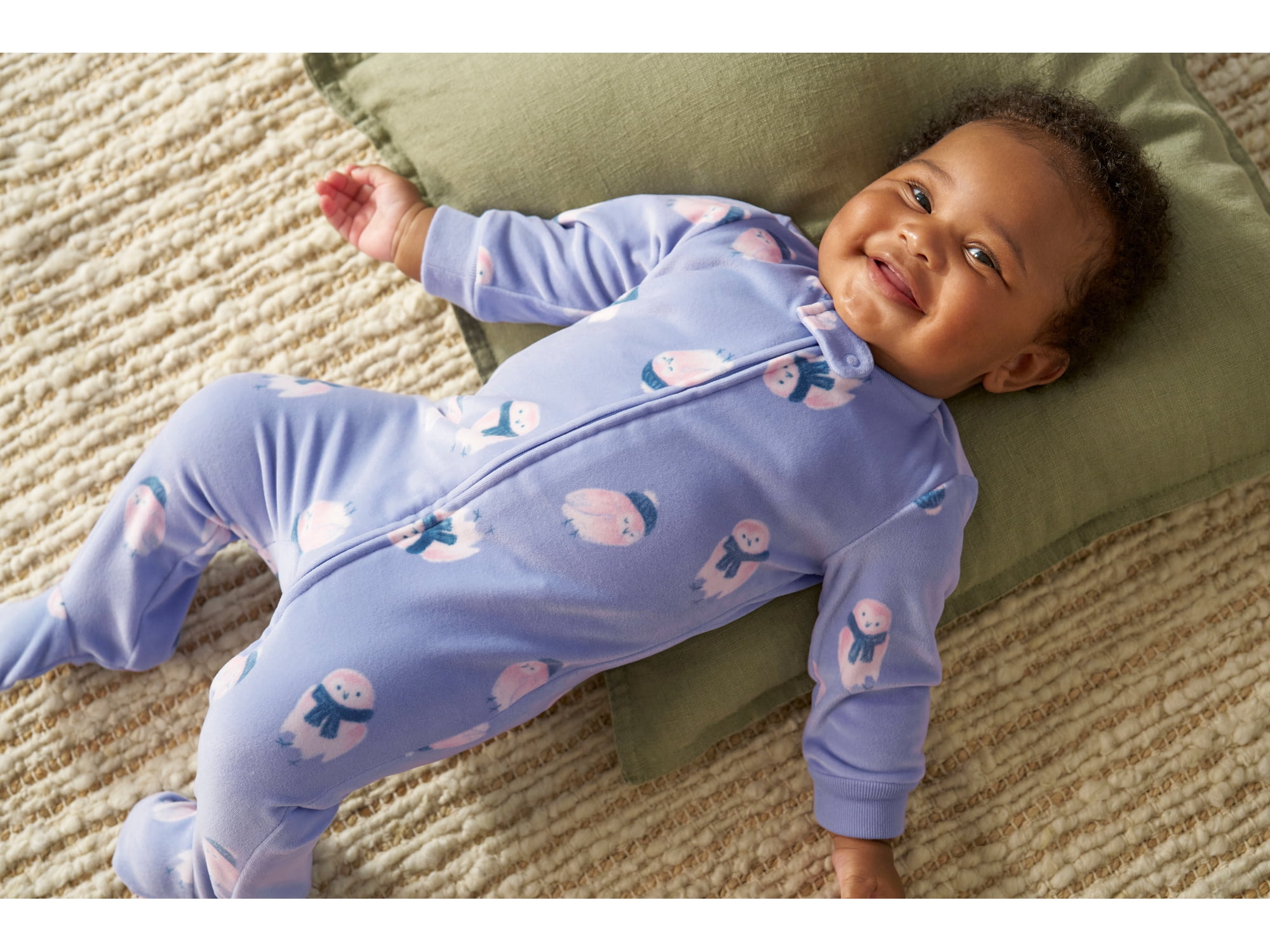 Carter's Child of Mine Baby Cozy Sleep N Play, Single & 2 Pack, Sizes Preemie-6/9 Months