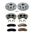 thumbnail image 2 of PowerStop Front Stock Replacement Brake Pad and Rotor Kit with Calipers Fits: FORD MAZDA Select Models KCOE1923, 2 of 7