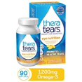 thumbnail image 2 of TheraTears 1200mg Omega 3 Supplement for Eye Nutrition, Organic Flaxseed Triglyceride Fish Oil and Vitamin E, 90 Count, 2 of 3