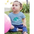 thumbnail image 2 of Image Conscious Elephant With Penguins T-Shirt Infant -Jay Fleck Designs, Unisex Regular Fit, 2 of 4
