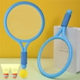 thumbnail image 5 of Children Tennis Racket Set Badminton Racket with Tennis and 2 Shuttlecocks for Kid Boy Girl Beach Game Outdoor Playing, 5 of 8