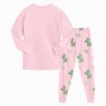 thumbnail image 5 of TOWED22 Toddler Boys Girls Pajamas Truck Cotton Kids Graphic 2 Piece Planets Pjs Sleepwear Clothes Sets Fall Winter 3 6 9 12 18 24 Months 2 3 4 5 6 7 8 9 Years(Green,7-8 Y), 5 of 8