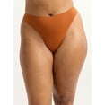 thumbnail image 2 of Joyspun Women's Seamless Thong Panties, 3-Pack, Sizes XS to 3XL, 2 of 5