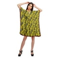 thumbnail image 2 of Moomaya Robe Courte de Caftan de Plage, Robe de Couverture Imprimée, Kaftan pour Femmes, Tenue de Plage, Couverture, 2 of 4