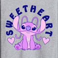 thumbnail image 3 of Lilo & Stitch - Angel Sweetheart Valentine's Day - Men's Long Sleeve T-Shirt, 3 of 5