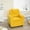 Yellow,Microfiber, variant on Naomi Home Suri Kids Push Back Recliner Chair with Headrest and Cup Holder, Gray