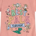 thumbnail image 3 of Disney - Best Pals Forever - Toddler & Youth Girls Short Sleeve Graphic T-Shirt, 3 of 5