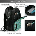 thumbnail image 4 of Daiia Sunmmer Cat Pattern USB Charging Backpack for Men and Women, Anti-Theft Backpack,Travel Backpack,School Backpack,College Backpack,Laptop Backpack, 4 of 7
