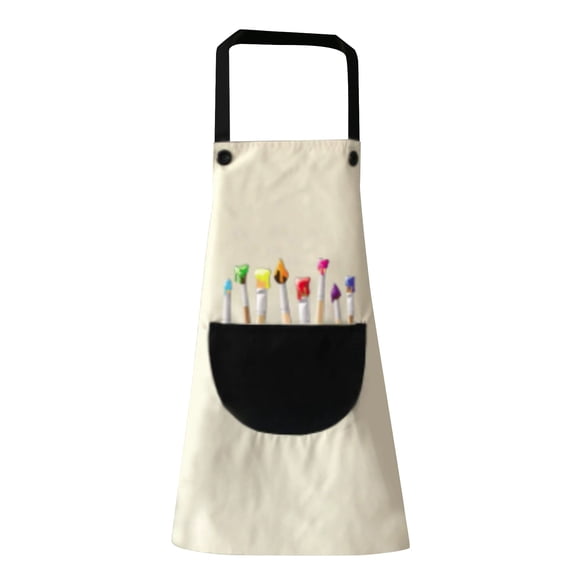 Children'S Apron Painting Cover,Kids Artist Aprons for Painting Gardening Apron with Pockets for Kids Painting Cooking Baking