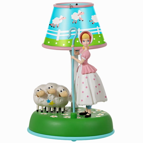 Hallmark QXD6565 Disney/Pixar Toy Story Bo Peep and Her Sheep Lamp With Light 2021 Ornament
