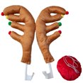 thumbnail image 5 of Toyandona Car Reindeer Antlers and Nose Christmas Decorations Multi Fabric, 5 of 6