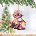 thumbnail image 4 of 2D Flying Baby Christmas Tree Ornament Unique Festive Design for and Celebration, 4 of 6