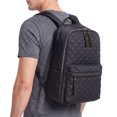 thumbnail image 4 of BadPiggies Travel Backpack for Women Men, Nylon Quilted College Laptop Backpack Fits 15.6" Laptop Personal Carry-on Size Bag with Trolley Sleeve, 4 of 9