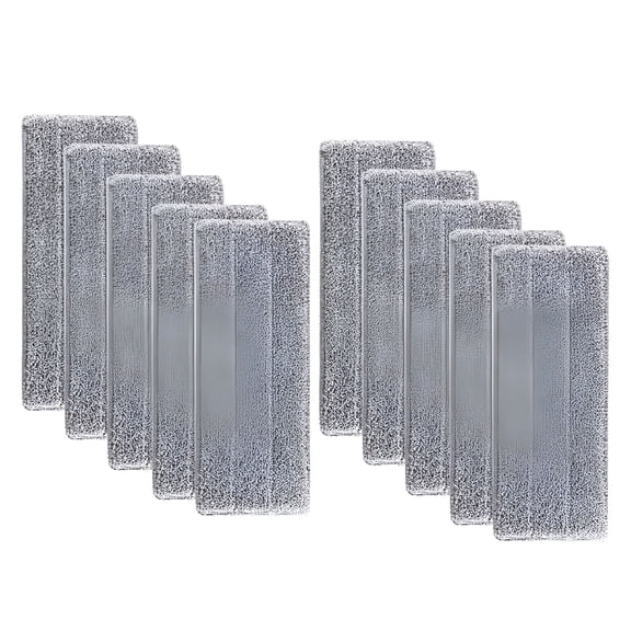 ACDANC 10 Pack Microfiber Mop Pads Reusable Washable Cloth Mop Head Replacements,13 Inch Mop Cleaning Refill Household Kitchen Gadgets