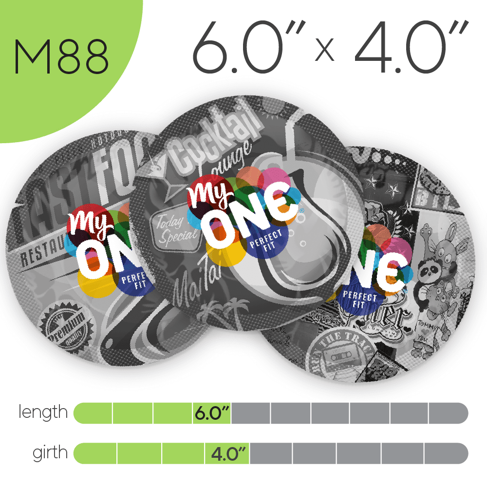 MyONE® Condoms Size M88, 36-Count