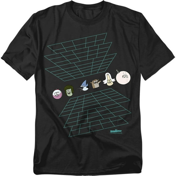 The Regular Show - Regular Grid - Short Sleeve Shirt - XX-Large
