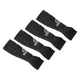 thumbnail image 1 of Manga de brazo de voleibol Uxcell, mangas de protección para jóvenes, hombres y mujeres, 4 piezas en negro, 1 of 6