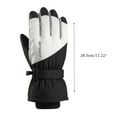 thumbnail image 3 of Winter Gloves Winter Gloves for Men And Women Touch-Screen Gloves Windproof Warm Gloves for Winter Use, 3 of 5
