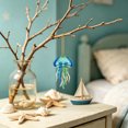 thumbnail image 5 of 1PC Jellyfish Christmas Tree Ornament, 2D Coastal Funny Christmas Hanging Ornament, Acrylic Coastal Christmas Tree Hanging Decor, 5 of 5