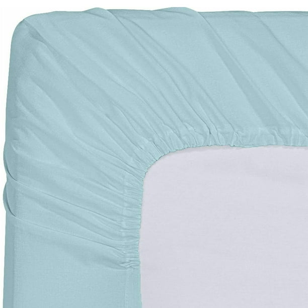 Silk Satin Twin Fitted Sheet Only, Deep Pocket Fitted Sheet Only