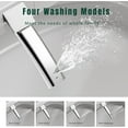 thumbnail image 2 of WinZo Toilette Intelligente Carrée avec Réservoir Intégré, Carrée avec Rinçage Automatique, Bidet Chauffant Rectangulaire et Séchage, Veilleuse Pratique pour Aînés, Salle de Bain de Luxe Ou Espace à Faible Pression d'Eau (Blanc Lustré), 2 of 6
