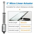 thumbnail image 3 of Electric Mini Linear Actuator - 2inch Stroke, 64N/14.4Lb, Speed 0.6Inch/S Mini Waterproof Motion Actuator Small 12 V DC, 3 of 7
