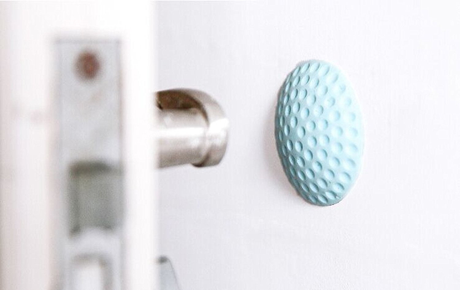 0161 4 Color Rubber Shock Pad Door Wall Room Handle Crash Pad Protective