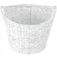 thumbnail image 5 of Large Round Water Hyacinth Wicker Laundry Basket, 5 of 5